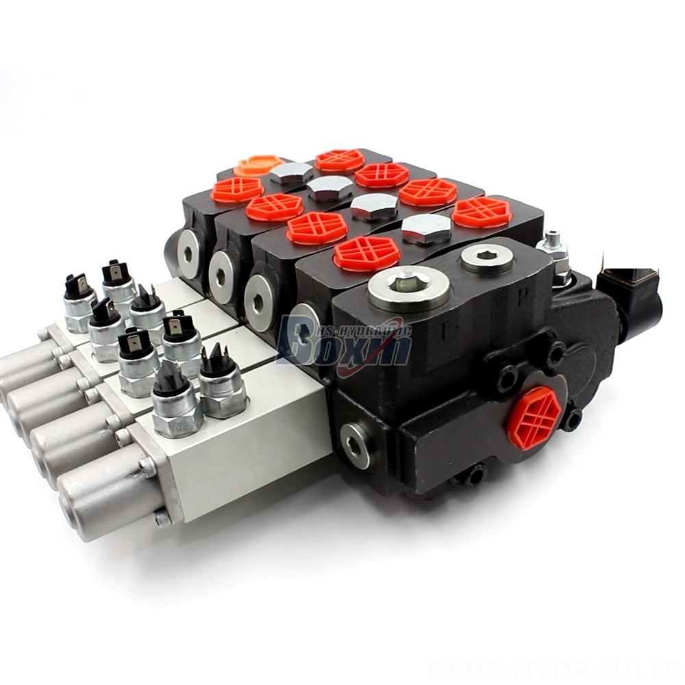 Hydraulic Directional Valve: DLS180 Micro Switch Manual 4 Spool cover photo